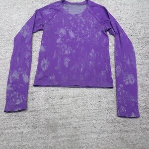 lululemon athletica Purple Long Sleeve Top